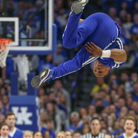 UK's Josh Marsh Tumbling at Rupp Arena